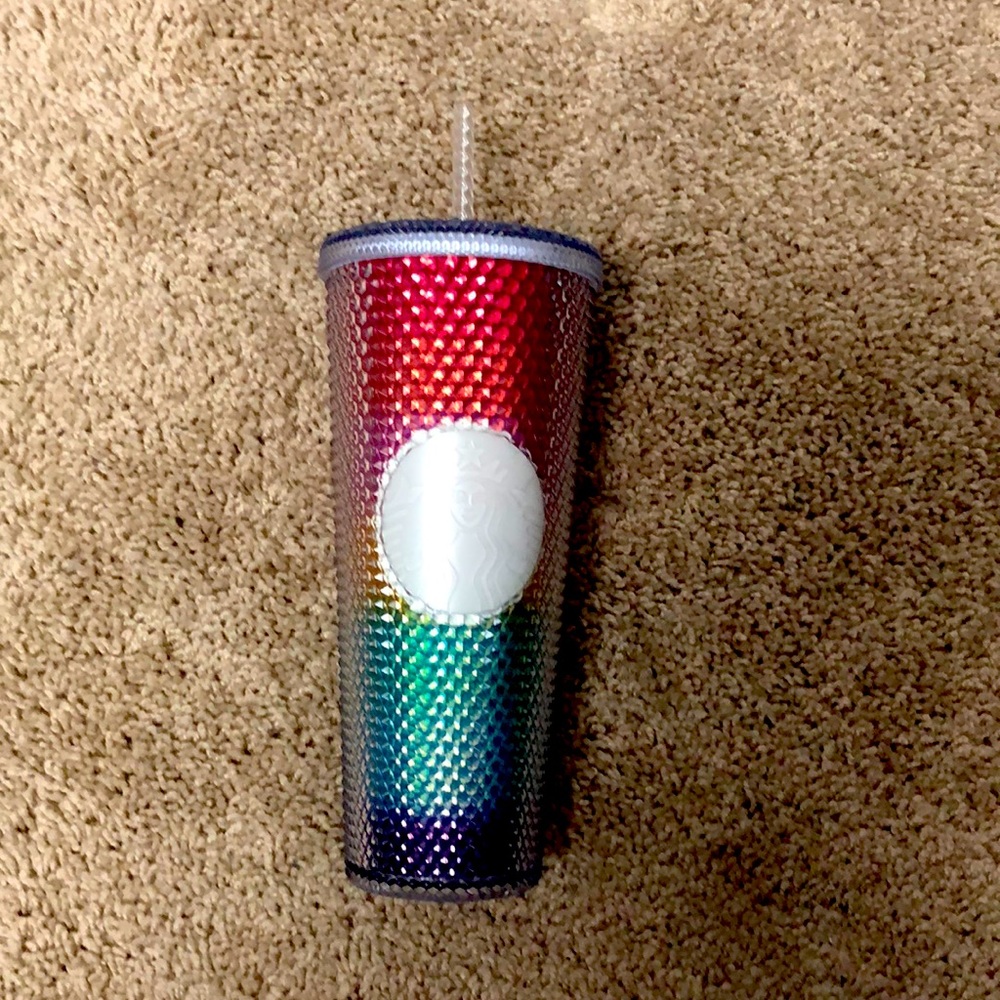 NEW with Tag Starbucks 2021 Rainbow Tumbler!!!